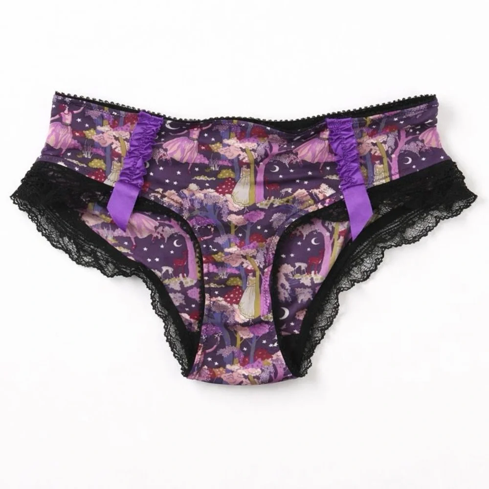 Made in France Princesse Tam•Tam Bra&Panty SET Milkmaid Celestial Moon & Stars